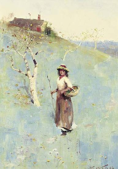 Walter Withers Farmer's Girl